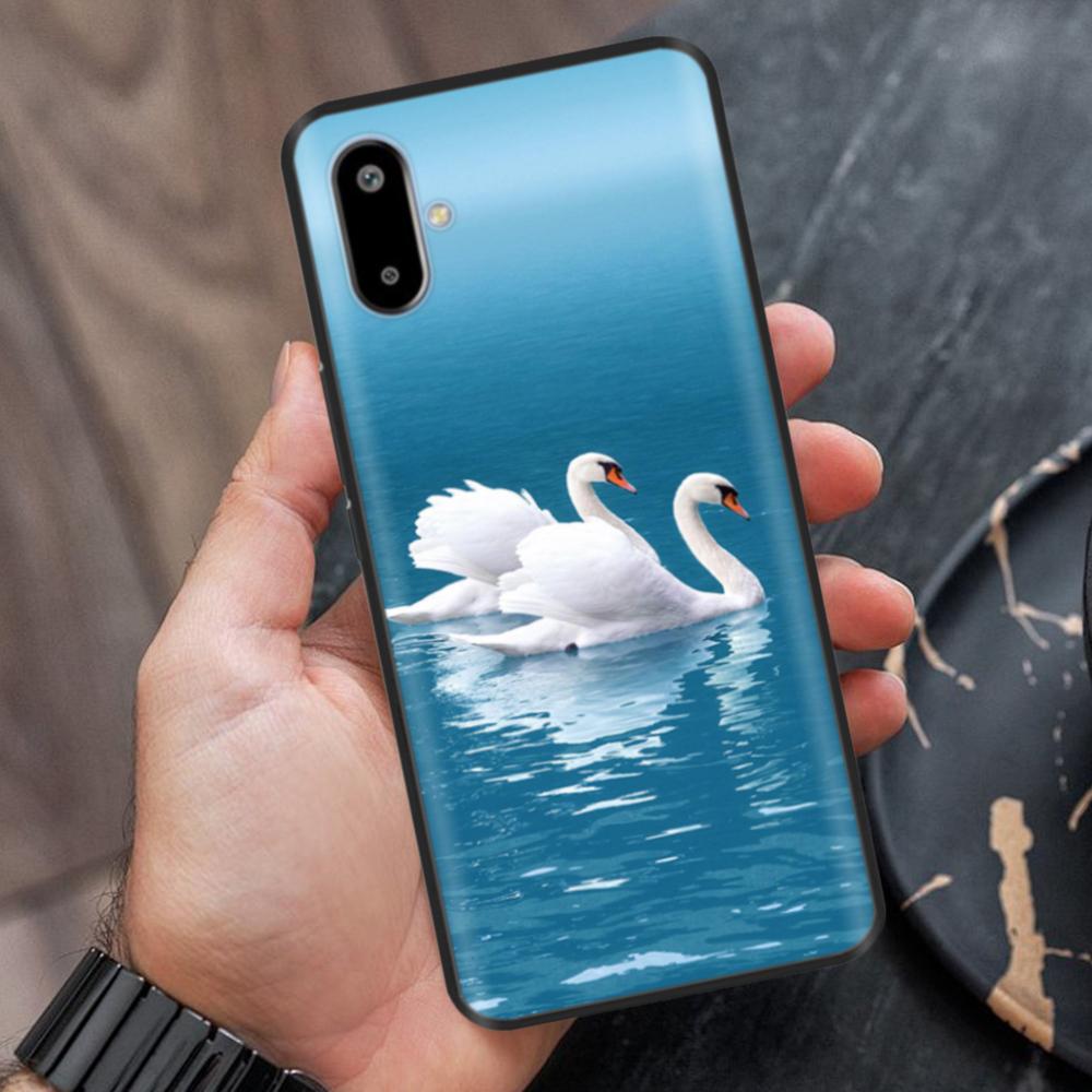 Case For Samsung Galaxy M06 Case 6.74" Cute Flower Cover Soft Silicon Matte Protective Fundas For Samsung F06 Bags Cartoon Shell