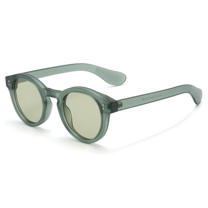 

y2k Vintage Irregular Round Sunglasses Women For Men Luxury Brand Designer Sun Glasses Punk Popular Classic Rivet Outdoor Shades