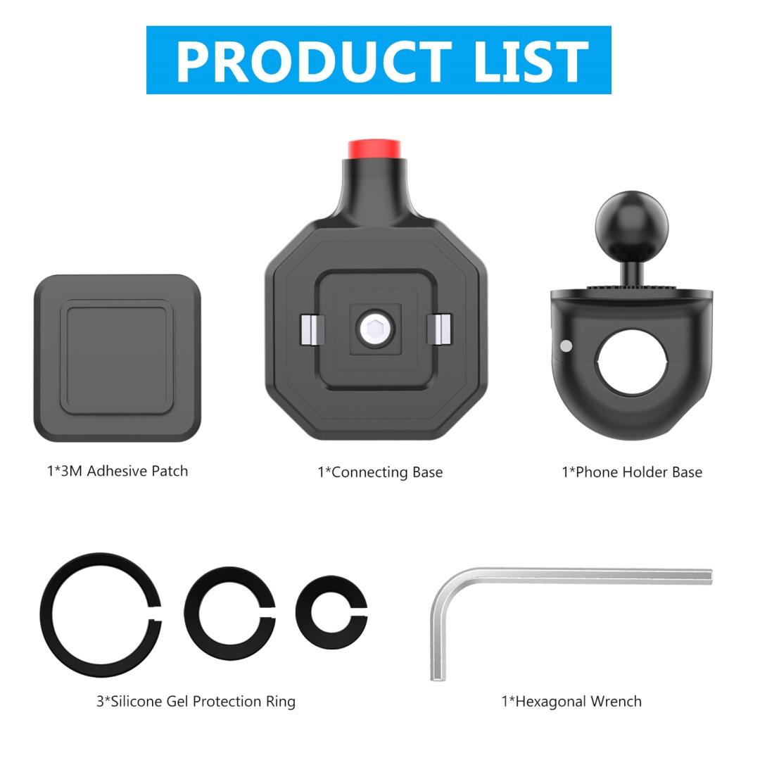 

New Multi functional Cycling Phone Stand Electric Motorcycle Stand with Shock Absorber Outdoor Cycling Navigation Equipment