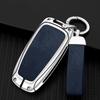 Zinc Alloy Leather Car Key Case Suitable For Ford Ranger Wildtrak Focus C-Max Galaxy Mondeo Mustang Explorer Edge Ecosport