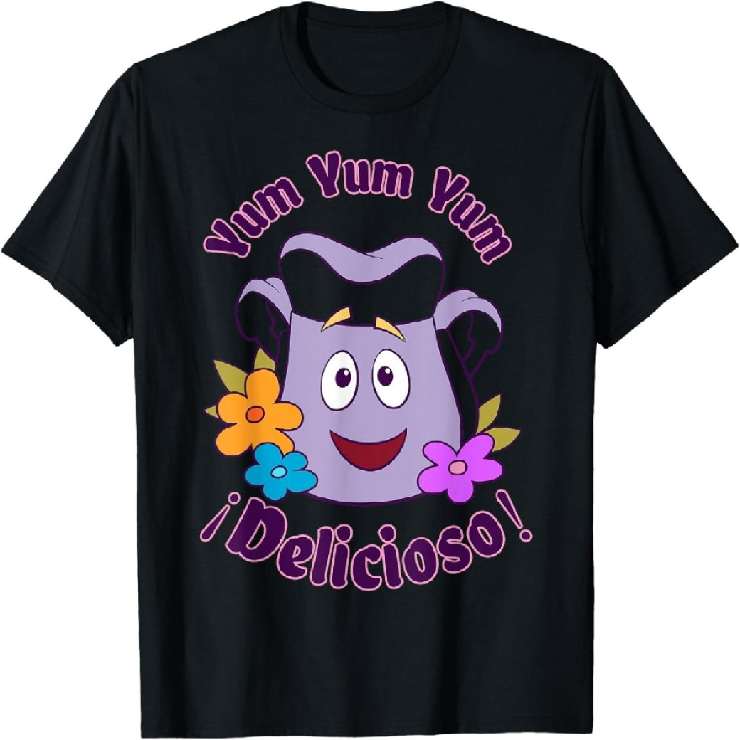 Рюкзак Даши-путешественницы Футболка  Ням-ням Делисиосо S