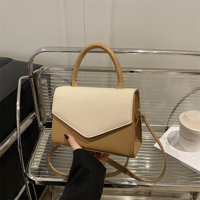 Niche Design Texture Small Bag Women's 2025 New Fashion Versatile Shoulder Bag Crossbody Simple Small Square Bag