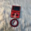 Red moon pit girl plush love applies to Huawei pocket/s folding screen PuraX phone case Xiaomi mixflip Samsung zflip//female glory v/novaflip new