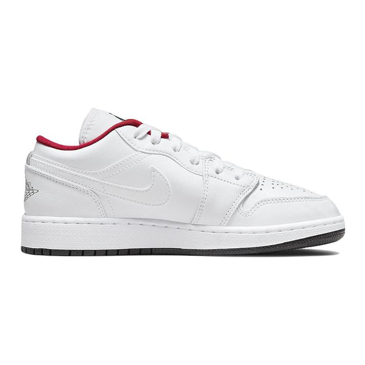 Jordan Kids Air Jordan 1 Low "White/Red" Sneakers 553560-164