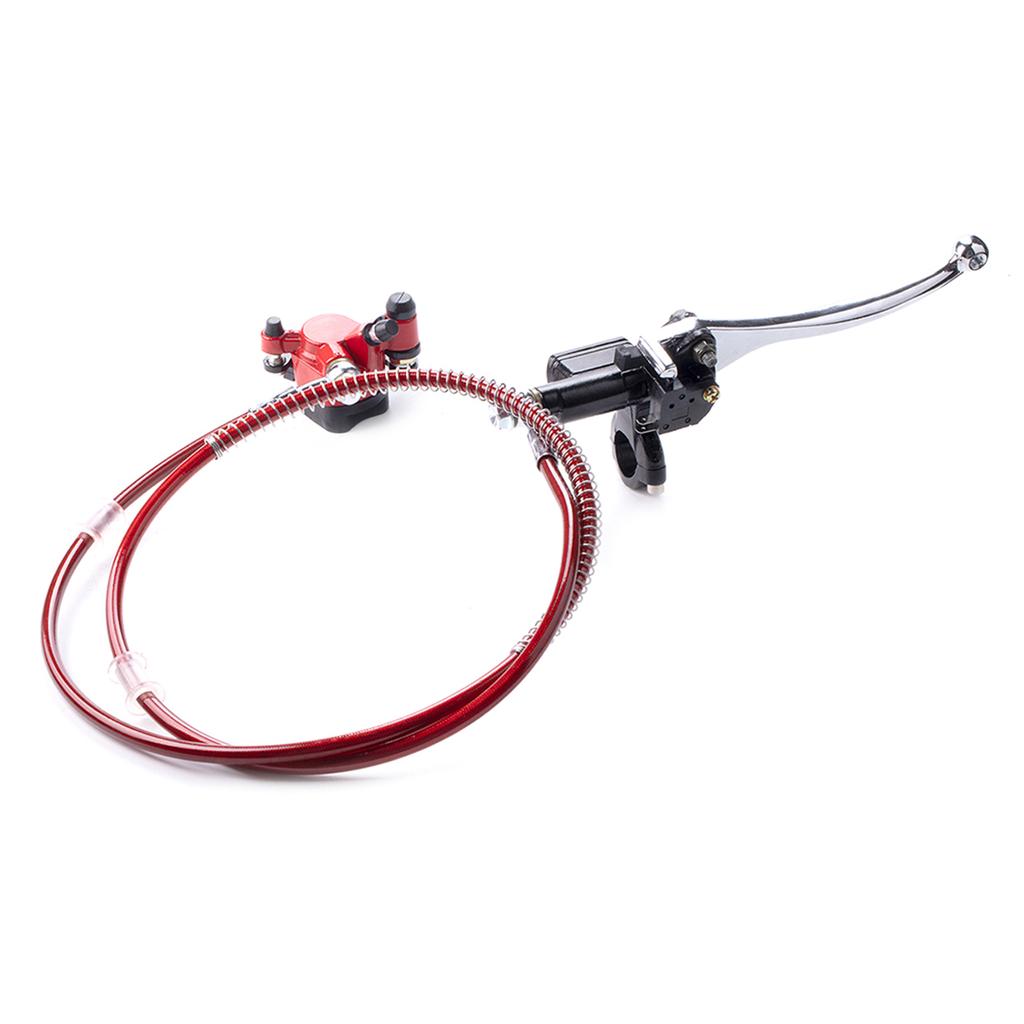 Zadní hydraulický kotoučový brzdový systém třmen s brzdovými destičkami brzdové sestavy hlavní válec pro 2taktní 47CC 49CC