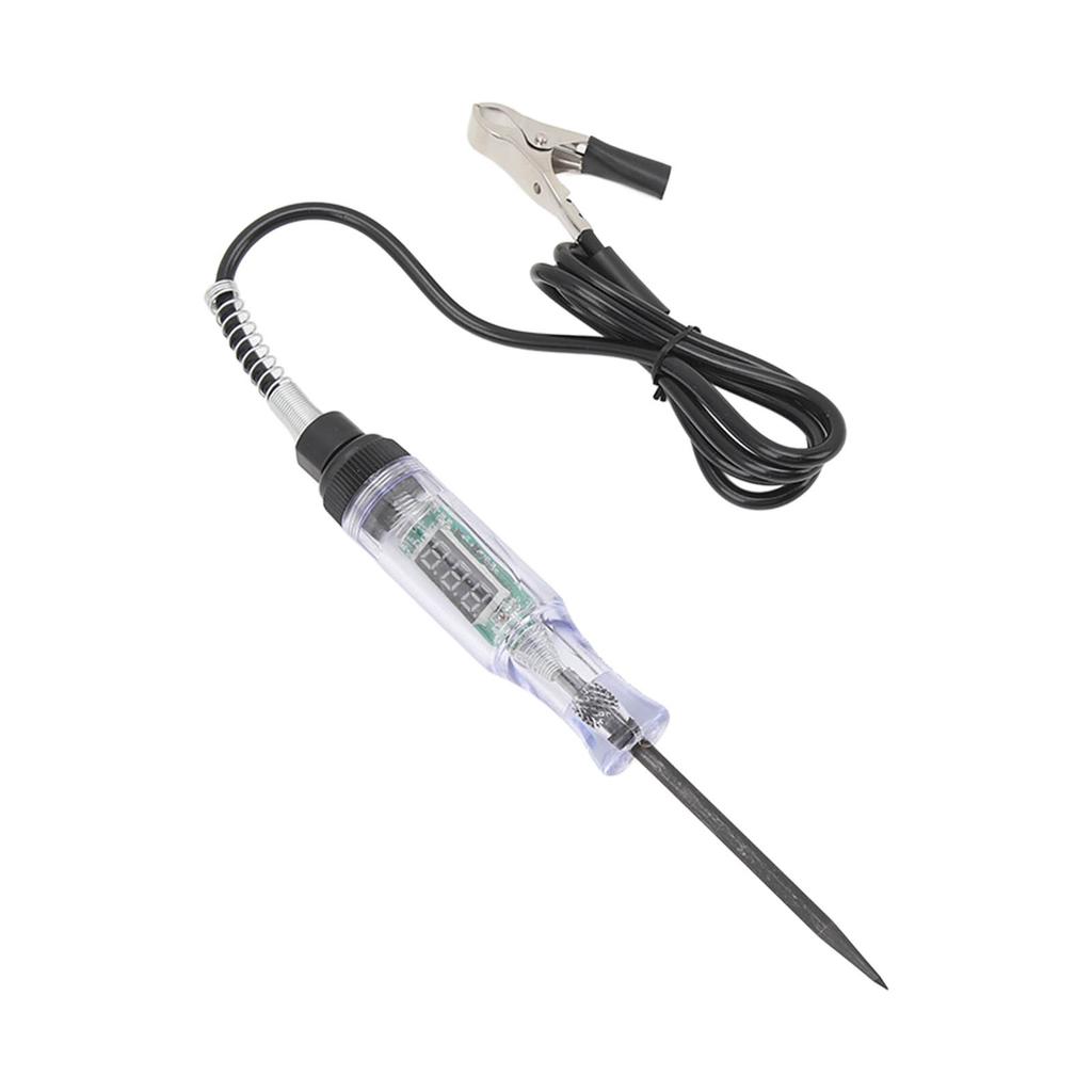 Car Truck Circuit Test Pen 3V to 70V Bi Directional Test Mode Shatterproof Versatile Lightweight Portable for Trailers