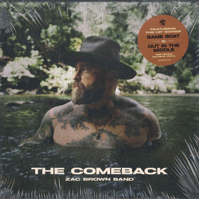 

LP Record ZAC BROWN BAND - The Comeback 093624877479 Warner Music Na 2022 US Rock