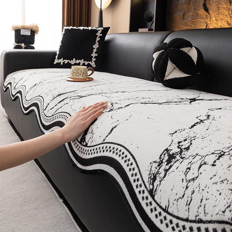 One-Piece Special-Shaped Four-Season Universal Sofa Cushion  New Light Luxury High-End Fixed Non-Slip Sofa Seat Cushion