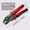 Crimping Pliers Ratcheting Crimping Tool Set For Open Barrel Dupont Molex Jst Te Terminals & Epc Pcie Sata Pins Sn-58B
