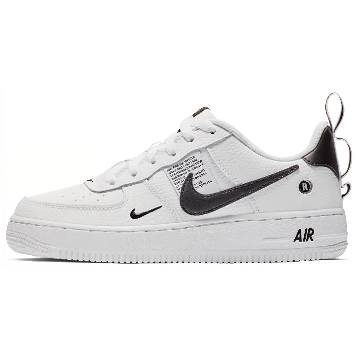 

New Nike Air Force 1 Low Utility White Black GS AR1708-100 36