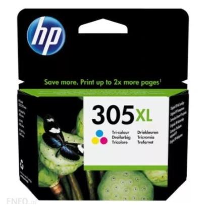 HP 305XL Tri-Color High-Yield Ink Cartridge for Superior Print Quality