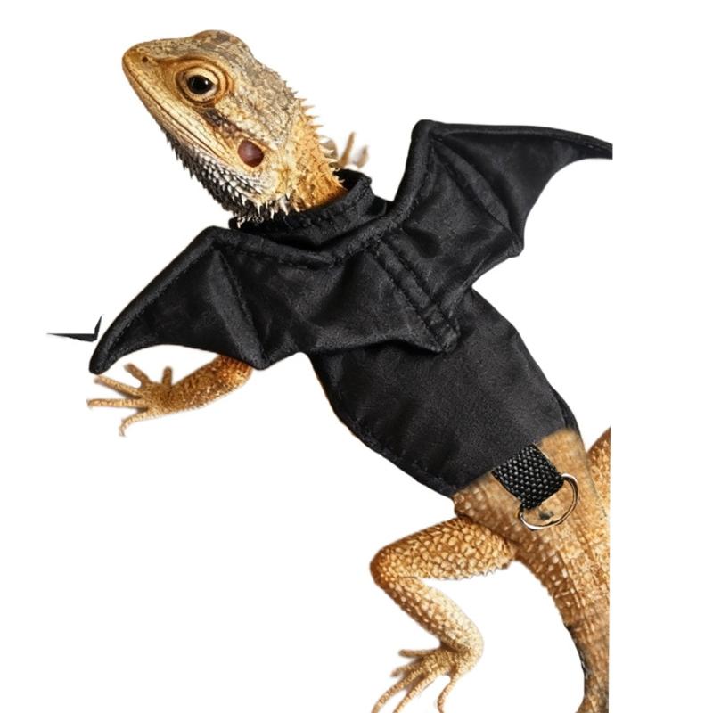Comfortable Bearded Dragon Clothes Reptiles Harnesses Dinosaurs Costume For Safe Outdoor Walks And Control