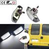 2PCS LED License Number Plate Light For Citroen Jumpy Jumper Peugeot Boxer OEM part 1303499808 For Fiat Ducato 1994-2006