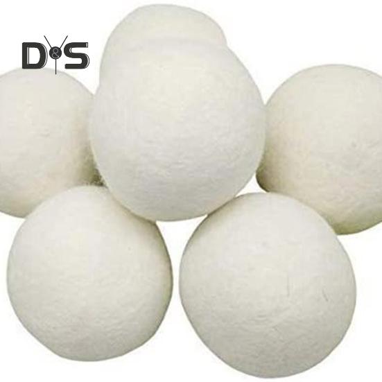 3/5Pcs Wool Dryer Balls Reusable Wool Dryer Balls Fabric Softener Laundry Kit Home Washing Reduces Wrinkles Laundry Accessories