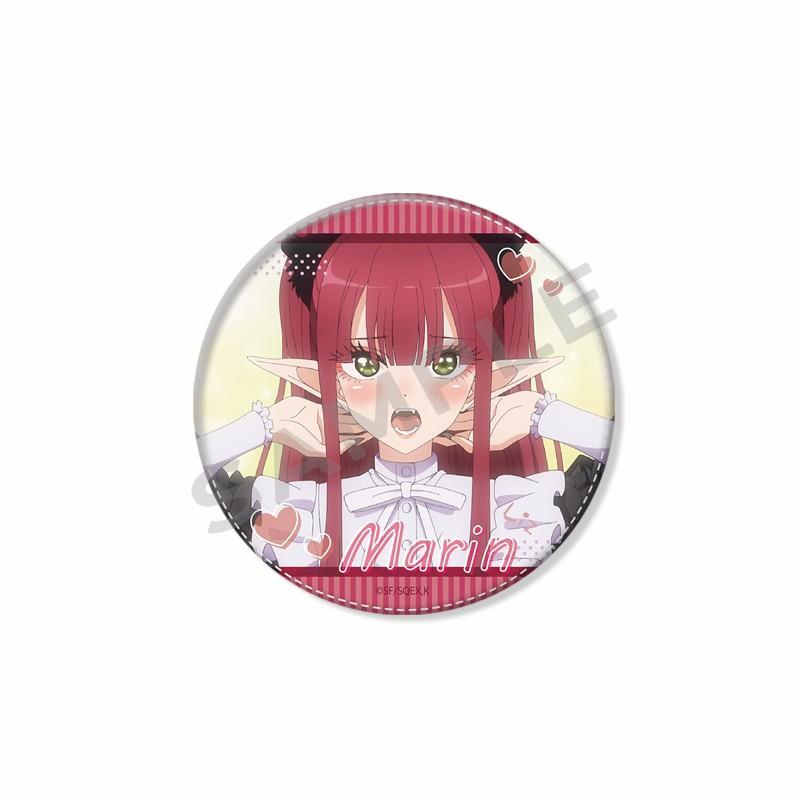 My Dress-Up Darling Anime Brooch Pin Kawaii Cartoon Figure Marin Kitagawa Badge Bag Hat Accessories Animation Peripheral Gifts