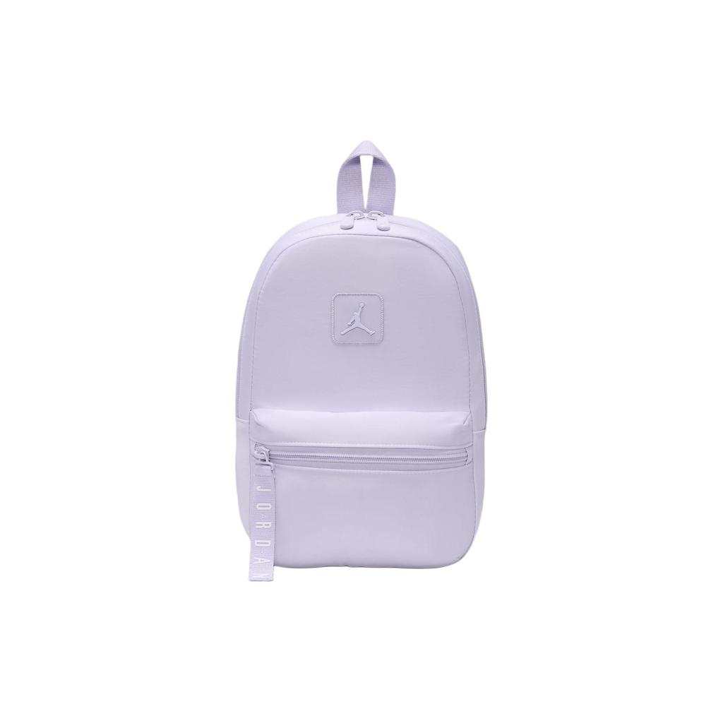 Jordan Crinkle Casual Sports Zipper Backpack Unisex Backpack Frost-Purple HF1790-556