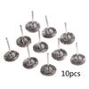 10 PCS Stainless Steel Wire T-shape Brush Rotary Tool for Drill  Polishing