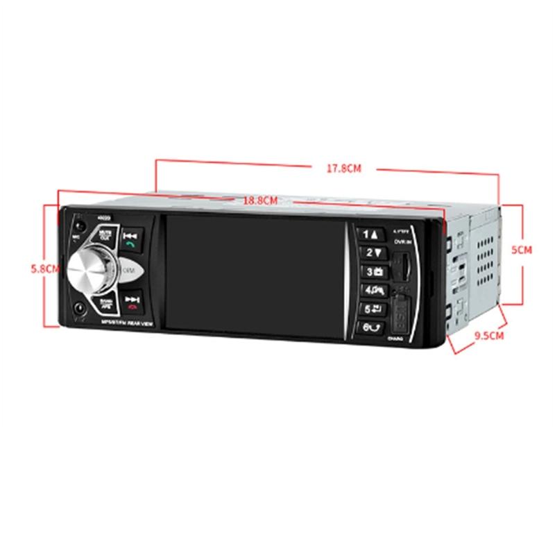 Car HD 4.1Inch Bluetooth MP5 Player Reversing Screen