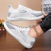 Women Shoes Spring Versatile Casual Shoes Lace Up Soft Sole Mom Shoes Breathable Walking Shoes Casual daily Comfortable Lightweight Sneakers