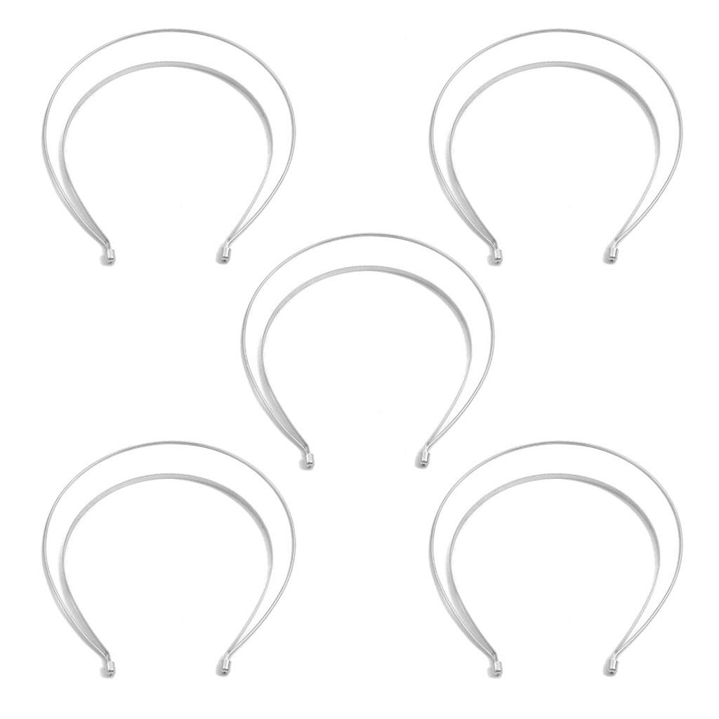 DIY Material Headband Lolita Halo Headbands Bridal Gothic Double Layer Crown
