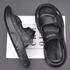 New summer versatile one-word slippers men's non-slip and lightweight men's sandals non-slip outdoor casual sandals