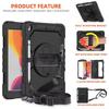 Heavy Duty iPad Case For 10th Gen iPad 9.7in 10.2in 10.9in 11in 12.9in 13in M2 M3 M4 11th(A16) 7/8/9th mini 7 6 8.3in case
