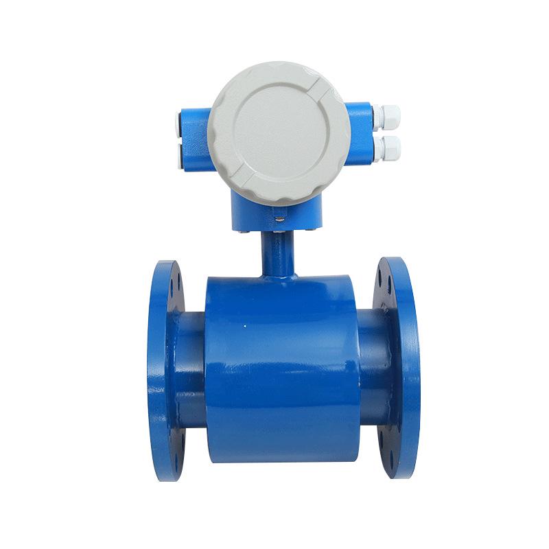Smart Integrated Electromagnetic Flowmeter for Industrial Slurry and Sewage Pipelines