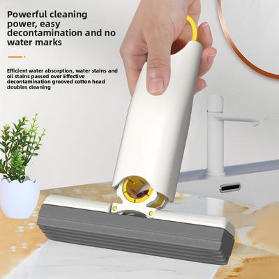 Desktop Mini Folding Handheld Sponge Mop for Kitchen and Sink Cleaning