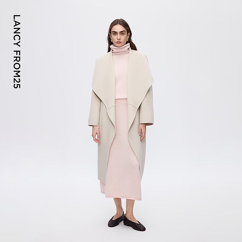 Langzi Elegant Double-Sided Wool Blend Coat