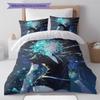 Land of the Lustrous Pattern Bedding,Quilt Set Quilt Cover Pillowcase Home Birthday Gift (1 * duvet cover + 2 * pillowcase, without core)