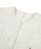 Iey Cross Quilting Vest Ivory