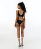 VINAJ Line Ribbon Dual Bikini Bra (Black)