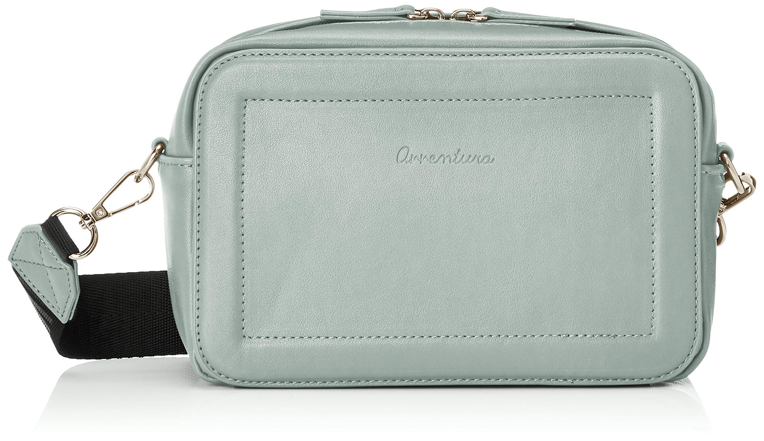 

Сумка-кроссбоди Aventura с логотипом на ленте из синтетической кожи, с квадратными плечами