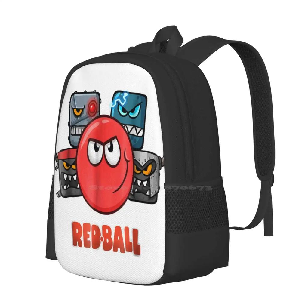 Red Ball 4-The Crew Hot Sale Backpack Fashion Bags Red Ball 4 Crew