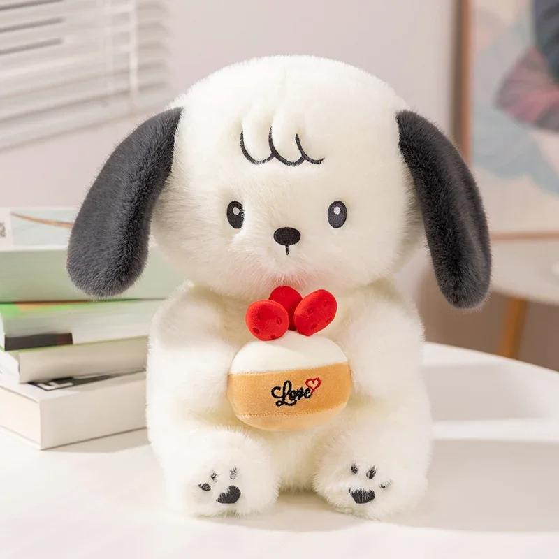 35/45 cm süßes Plüschtier, Stofftier, Kaninchen, Welpe, Umarmungskuchen, Puppe, Babys, Schlafbegleiter, süße Plüsch-Hundepuppe, Kindergeschenk