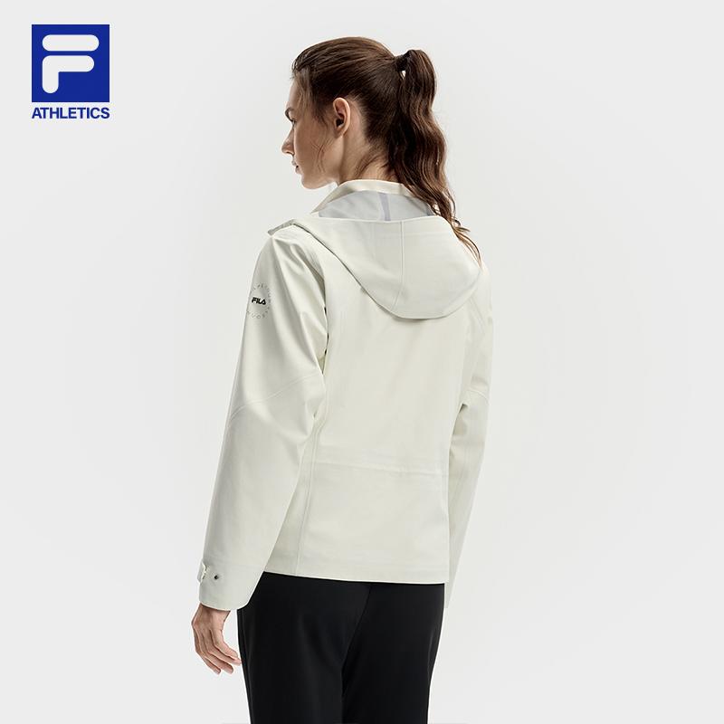 FILA Fitness Simple Solid Color Outdoor Multi-Functional Loose Detachable Two-Piece Jacket Women Jackets A11W541701FGY