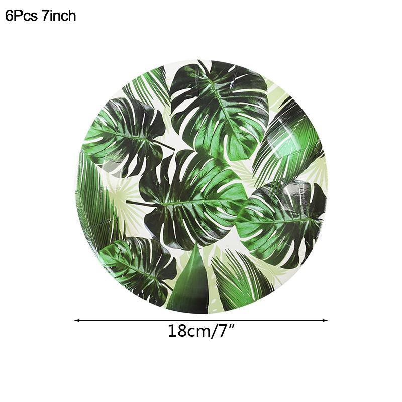 Artificial Tropical Palm Leaves Plant Hawaiian Luau Aloha Summer Jungle Theme Party Decoration Wedding Birthday Home Table Decor