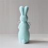 Holiday Decoration Soft Touching Bunnies Figurines Color Option Rabbit Ornament for Home and Party Table Decoration 1PC