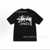 2025 new STU three standards complete spring and summer new tide brand classic cruise printed letters men and women with the same short sleeves