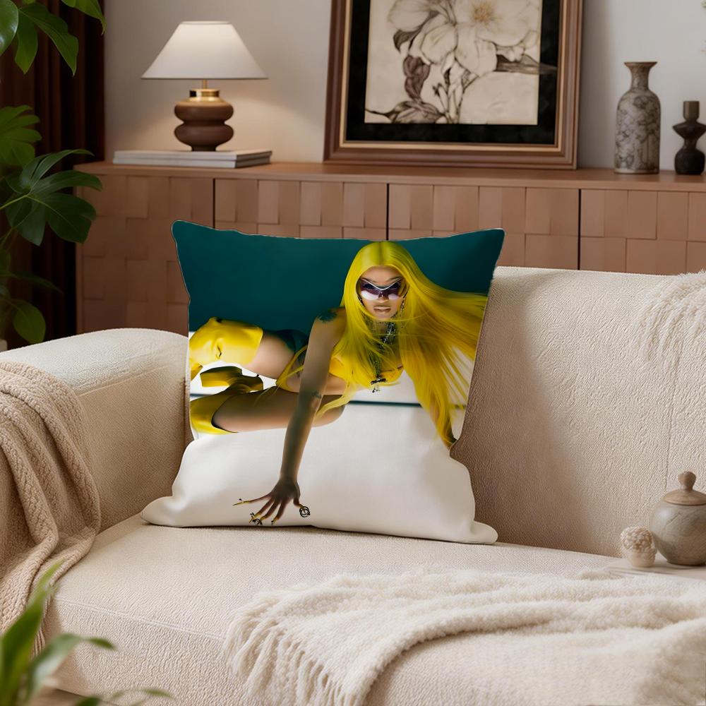 ·Bcardi B Cushion Cover Cushion Cover Set 4Pcs 50X50 45X45 40X40 Pillowcase Decorative Sofa Home Decor