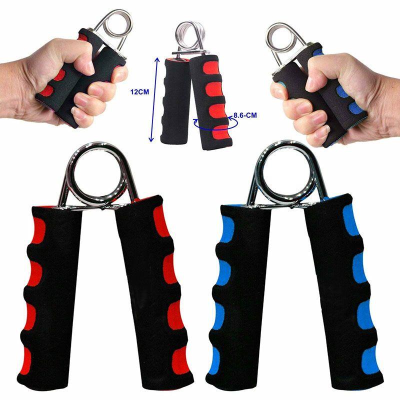 Grip do dłoni z pianki Wzmacniacz chwytu nadgarstka przedramienia z miękkimi wyściełanymi uchwytami