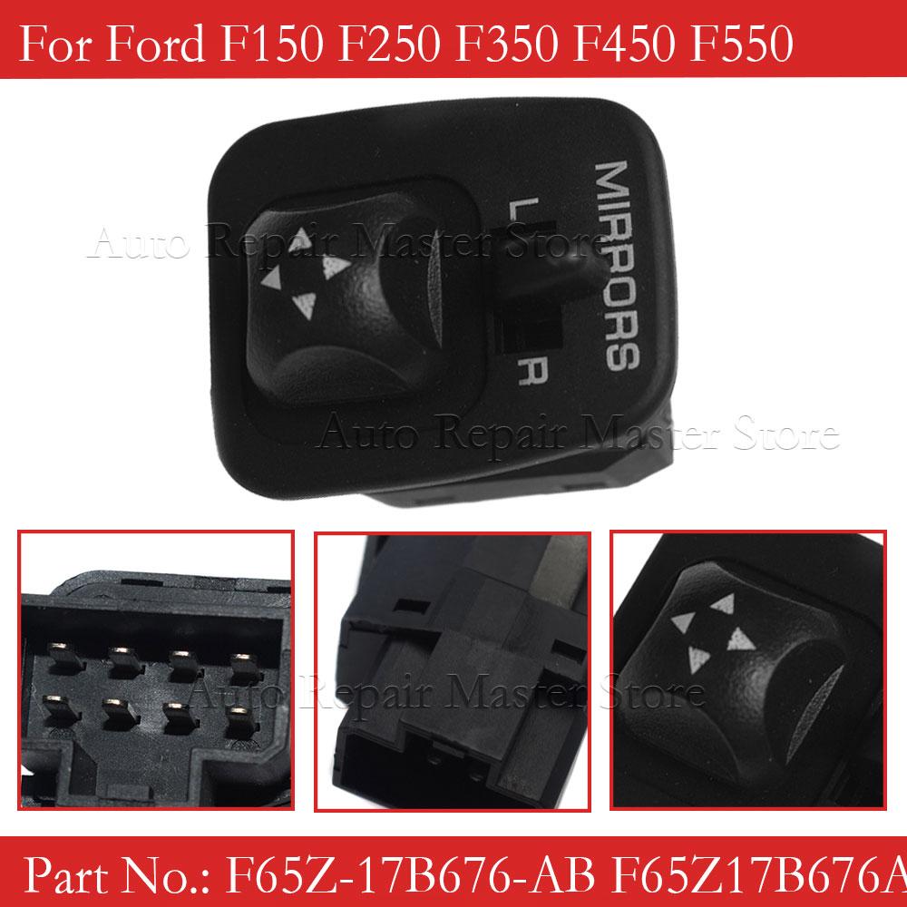 Schakelaar Elektrische Spiegels voor Ford F150 F250 F350 F450 F550 901-319 F65Z17B676AB F65Z-17B676-AB Schakelaars Stoel 3