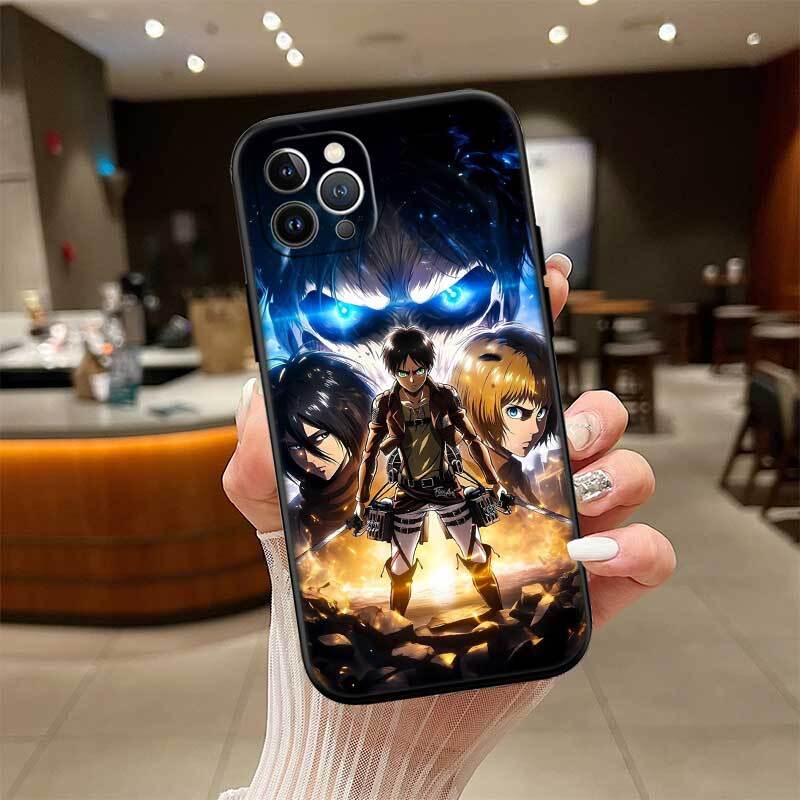Eren Titan Attacks Case for Samsung Note 20 10 S25 Plus Ultra Lite FE M20 M21 M30 M31 M51 A11 A26 A51 A52 A53 A56 A70 A71 A72 A73