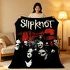 Band S-Slipknot Throw High-Density Short Plush Blanket Soft Skin-Friendly for Sofa Nap Air-Conditioned Room
