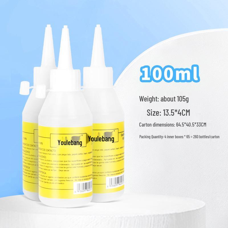 30ml Bastelkleber für Vliesstoff, Hanfseil & Knöpfe - Farblos & Transparent