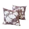 Vintage Flower Print Throw Pillow Cover for Sofa, Bed & Office