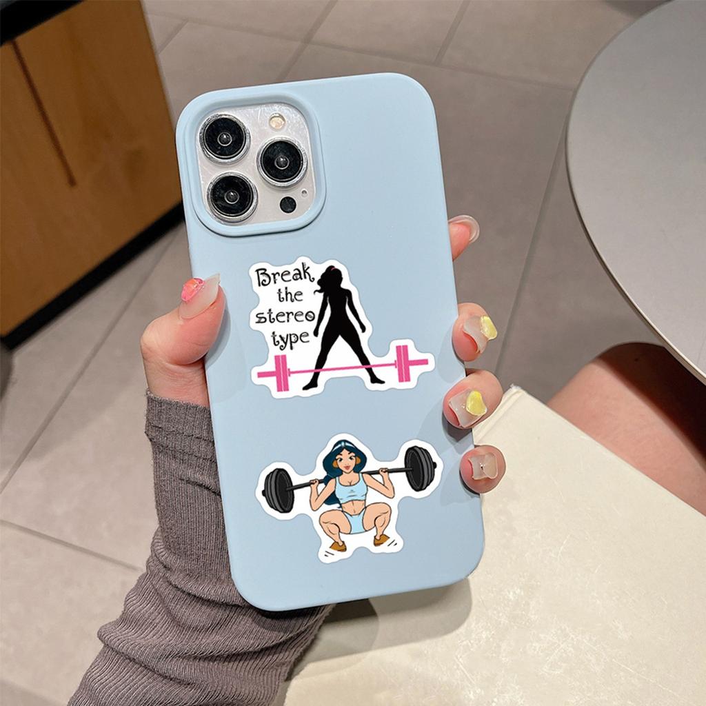 55pcs Suitcase Stickers Stickers Scooter Computer Tablet Cartoon Decoration