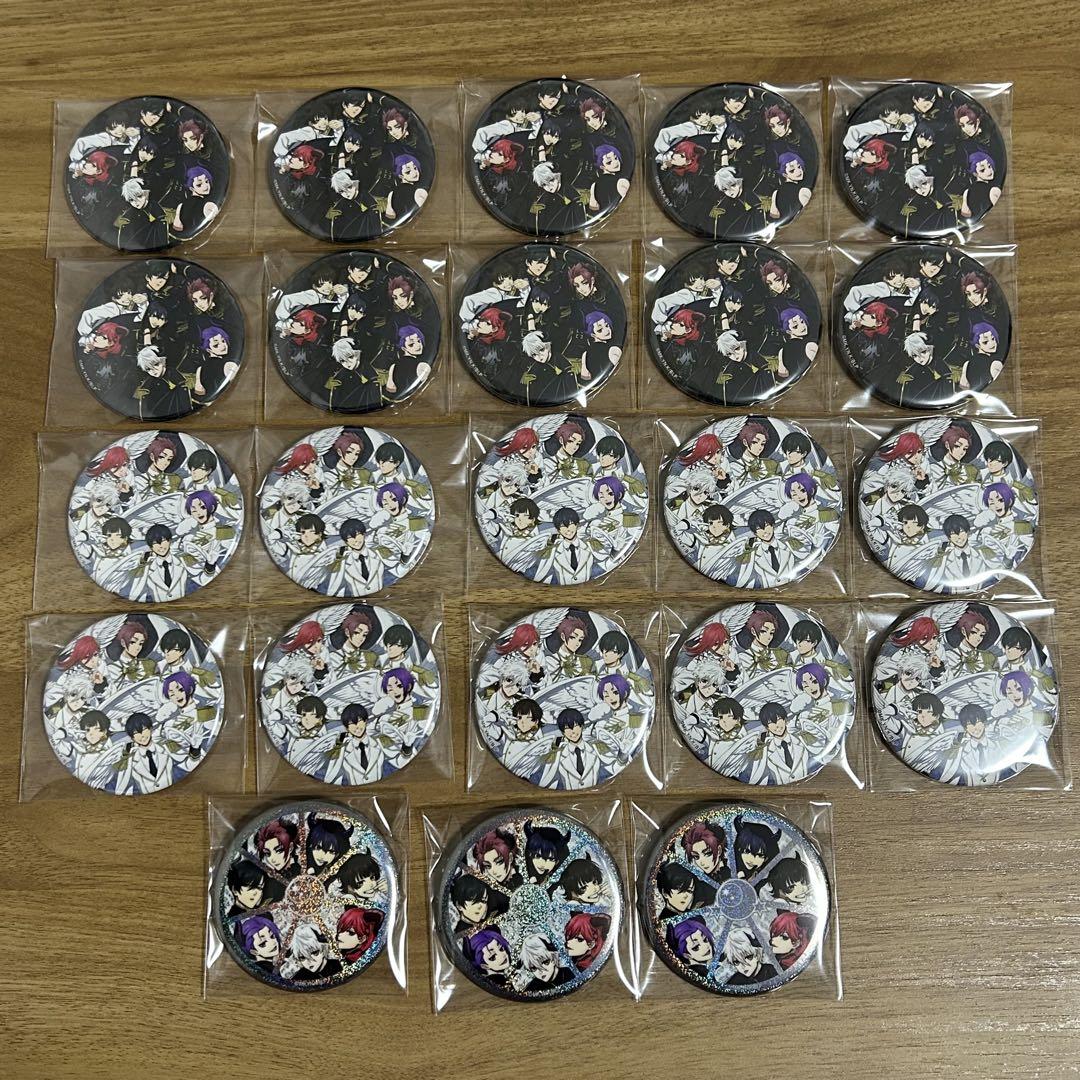 

[USED] Blue Rock Angel and Devil Badge Collection