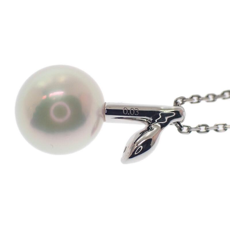 TASAKI  P-17169-18KWG Necklace K18 white gold/Pearl Women