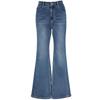 VEROMODA Women's High-Waist Micro-Flared Jeans